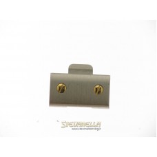 Maglia acciaio oro giallo 18kt Cartier Santos misura 12,2mm / 7,8mm nuova
